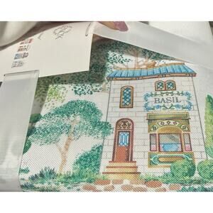 Lenox Spice Village Tablecloth 52” x 52” Viral TikTok Homegoods New